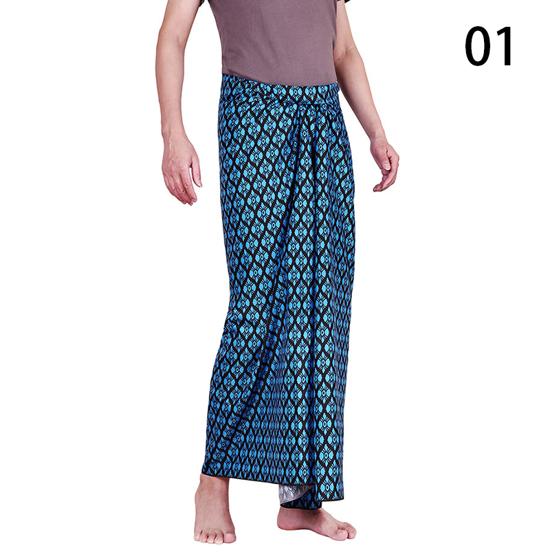 Batik Sarong Wrap - Унисекс-костюм в традиционном юго-восточноазиатском стиле: летняя
