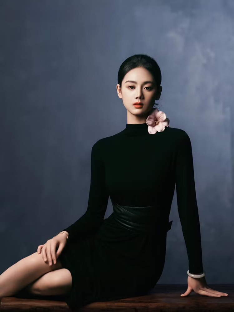 Ethnic Wear - Новое модное простое высококачественное черное платье