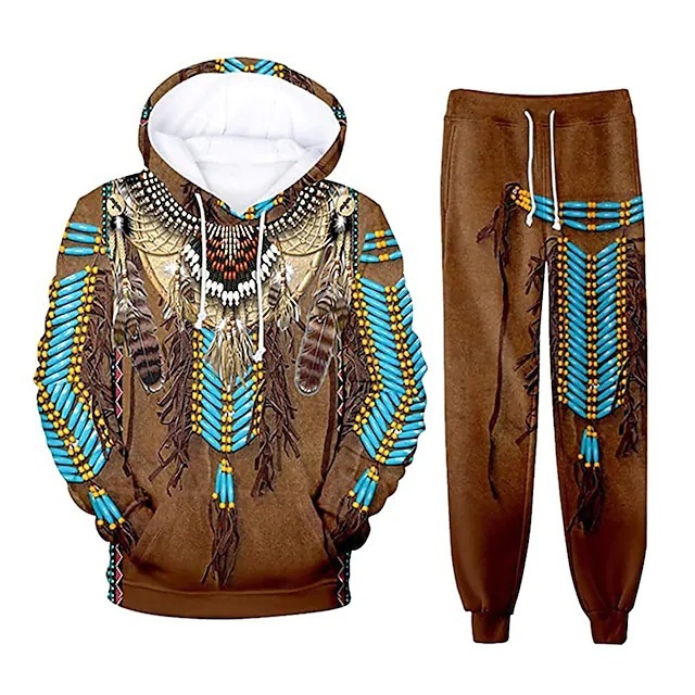 Fashion Ethnic Indian Clothing - Толстовки с 3D принтом в индийском