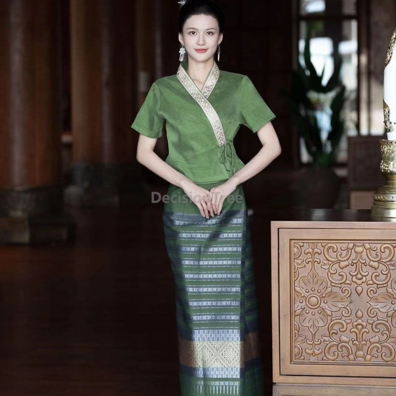 Batik Sarong Wrap - 2025 темперамент, юго-восточный азиатский стиль, таиландская