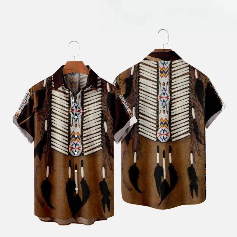 Fashion Ethnic Indian Clothing - Пляжные рубашки в индийском этническом стиле
