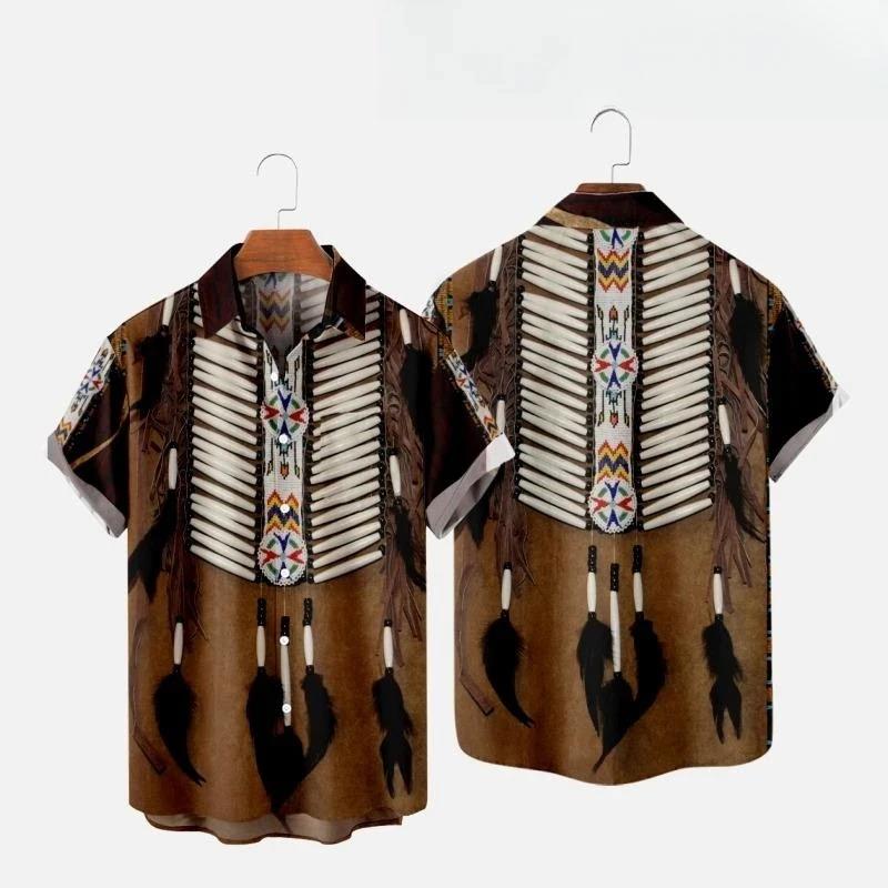 Fashion Ethnic Indian Clothing - Пляжные рубашки в индийском этническом стиле