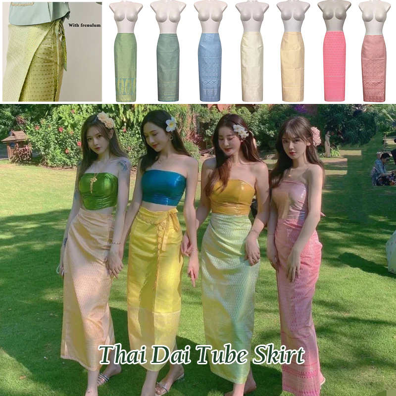 Batik Sarong Wrap - НОВЫЙ Традиционный тайский наряд для женщин: