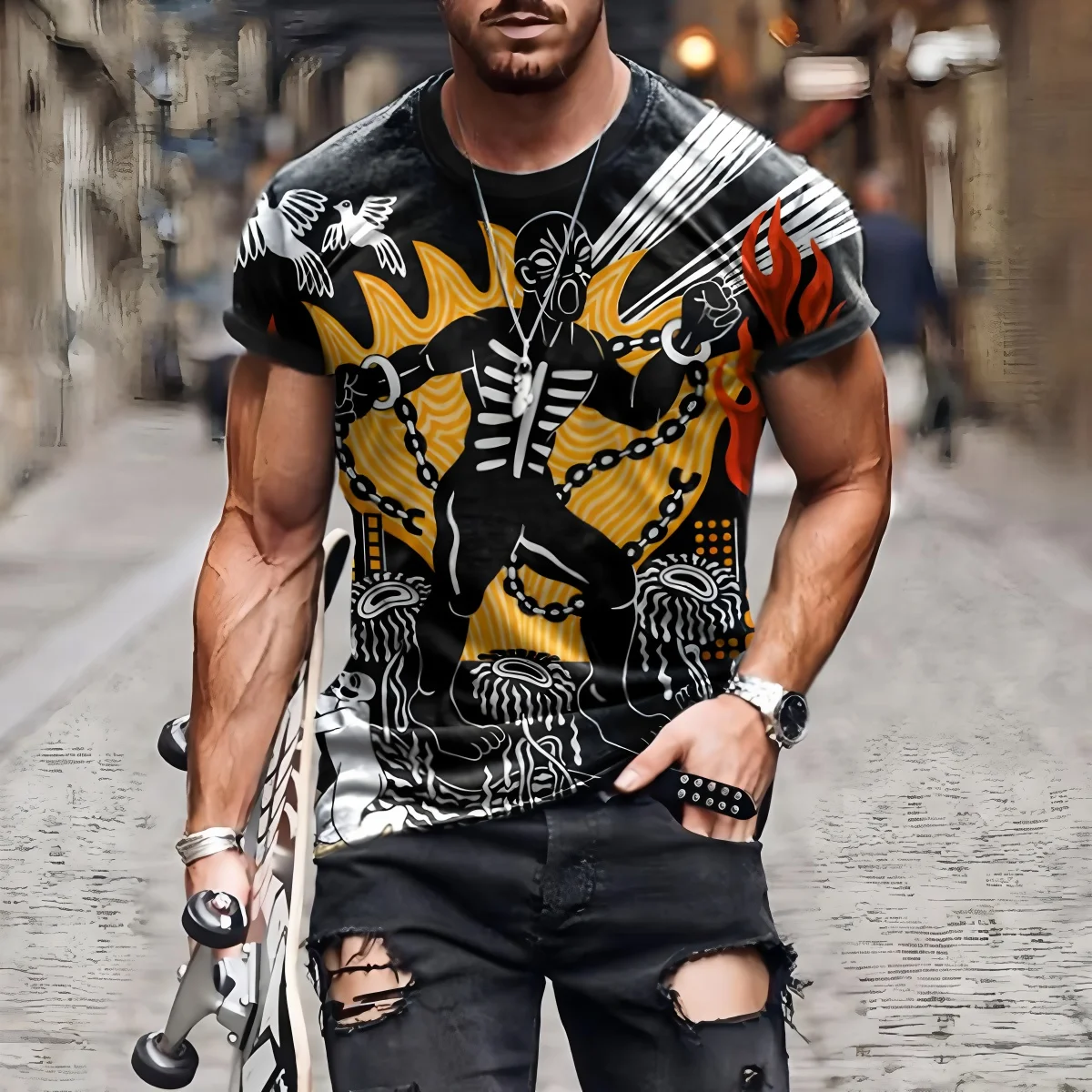 Винтажные футболки с этнически – обзор и цена Men'S Ethnic Fashion Trends
