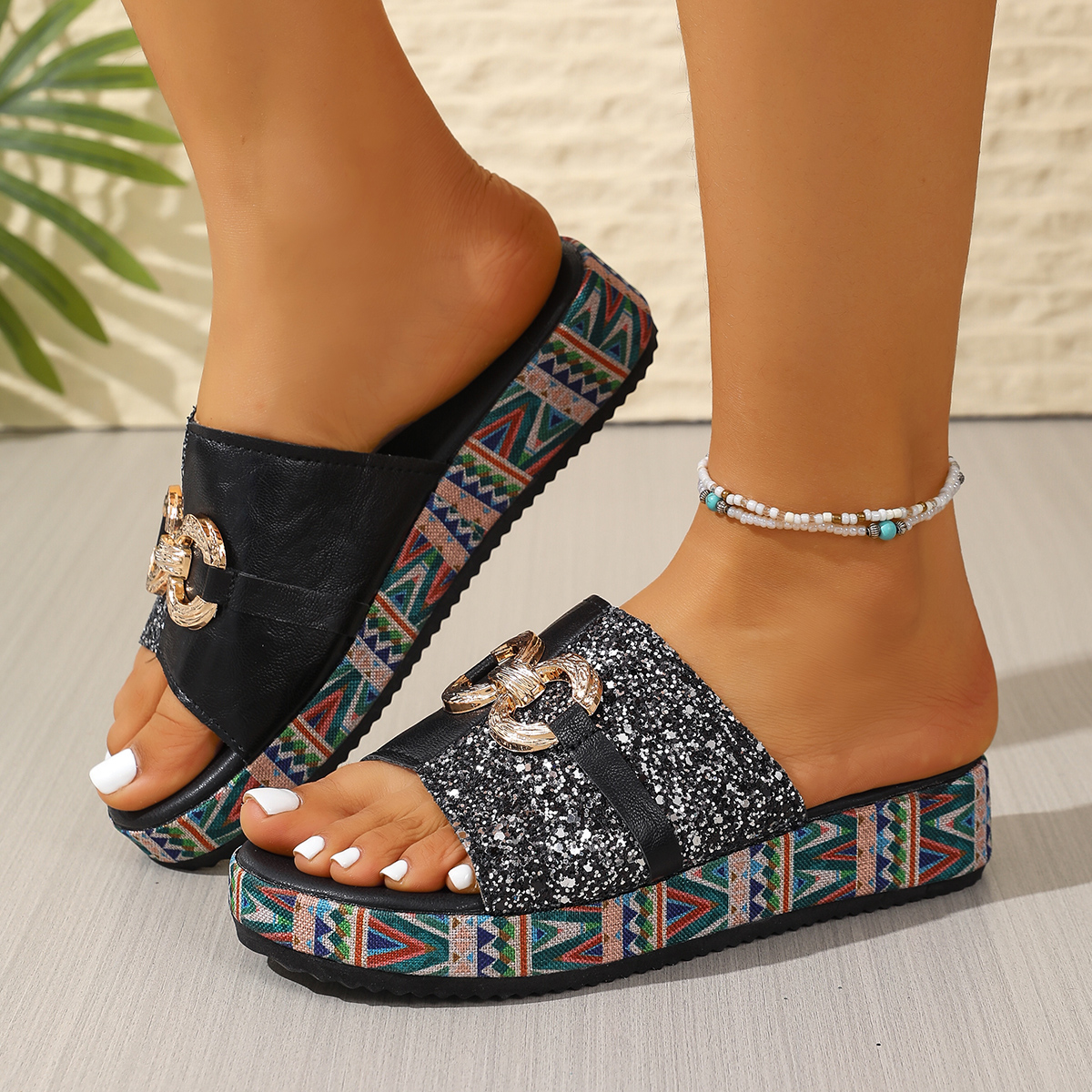 2026 Новые тапочки-мулы на тол – обзор и цена Ethnic Wear