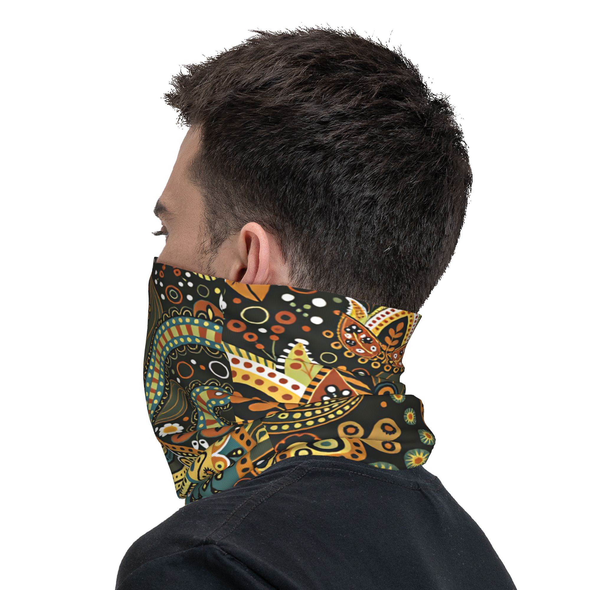 Ретро-балаклава в этническом с – обзор и цена Ethnic Fashion Men