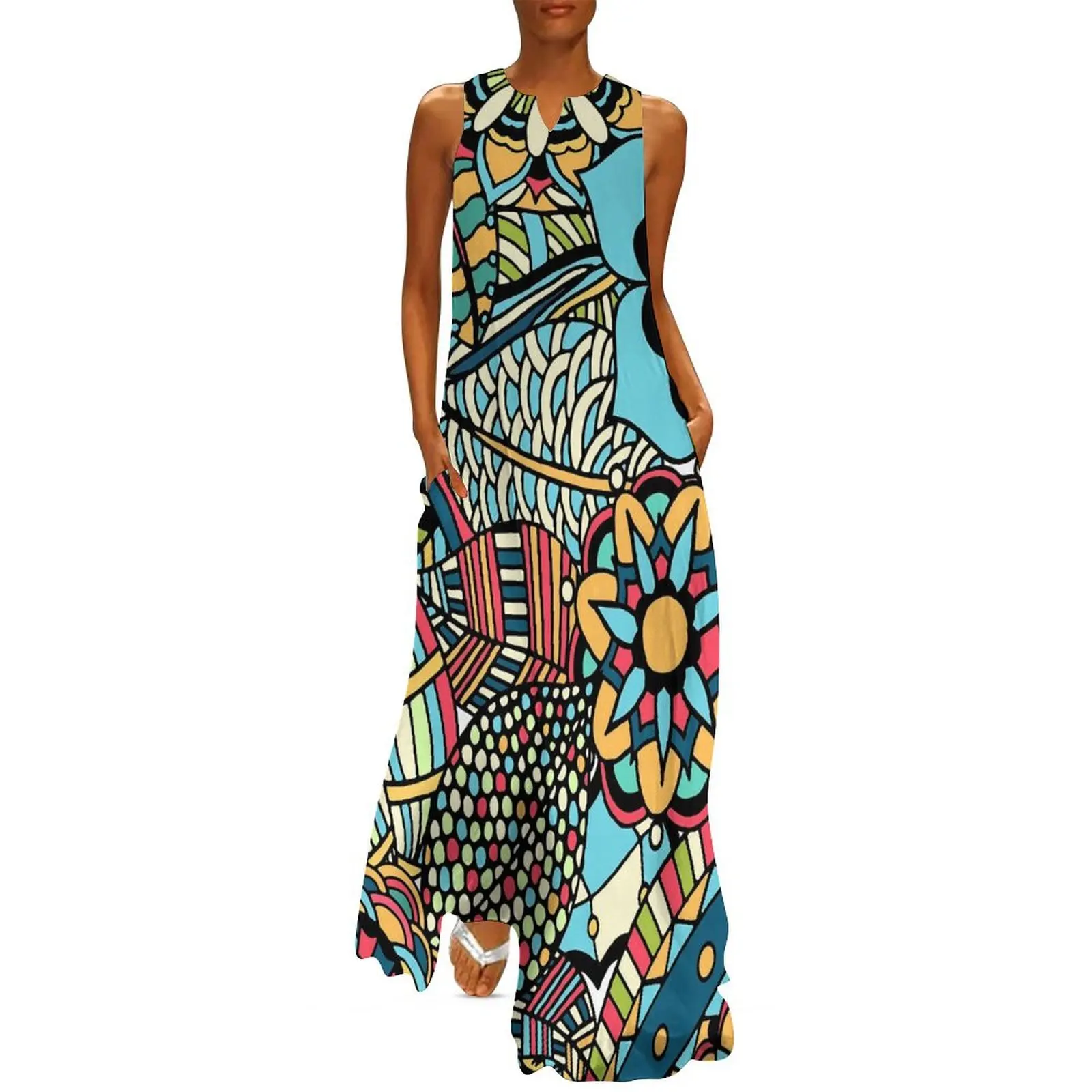 Винтажное этническое длинное п – обзор и цена Ethnic Boho Fashion