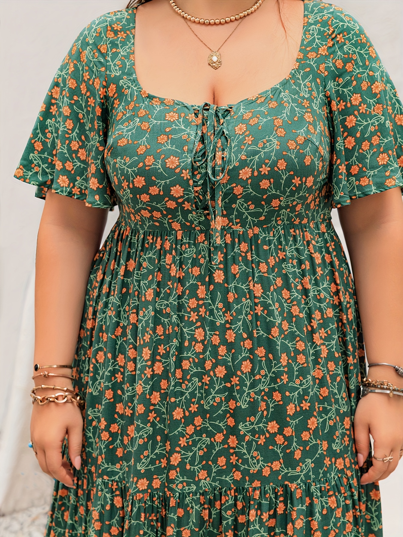Длинное платье в богемном стил – обзор и цена Ethnic Fashion Dress