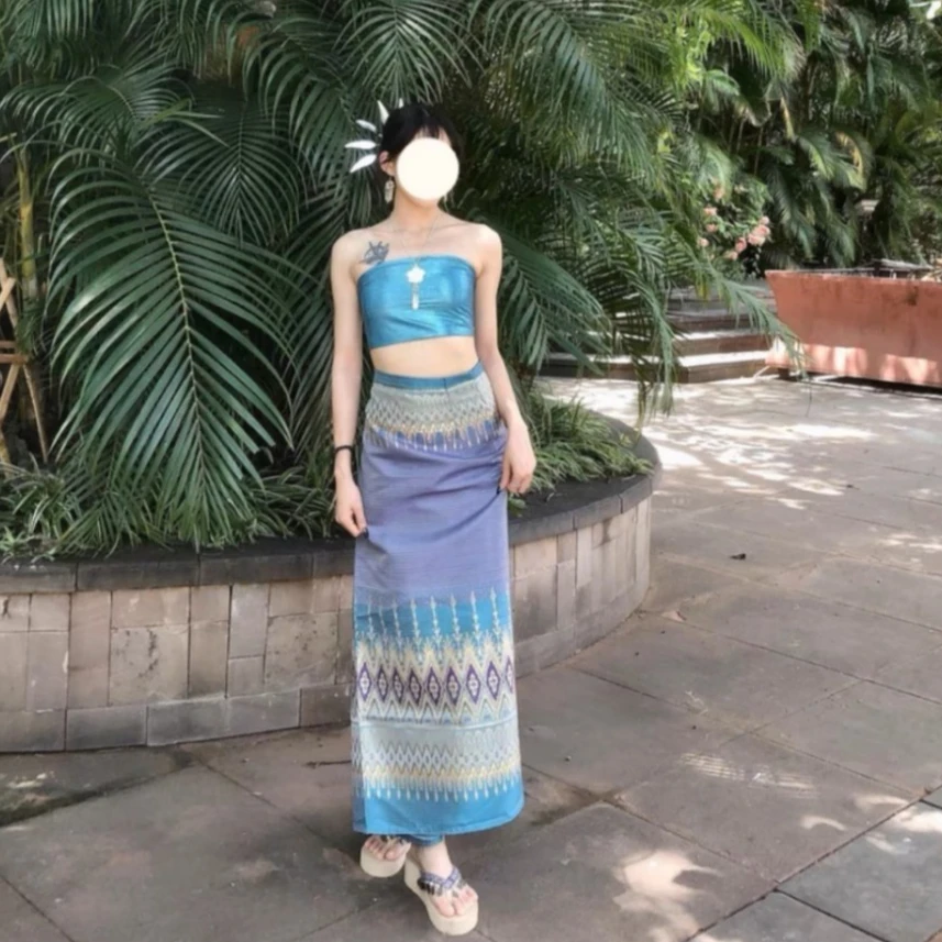 Традиционная тайская одежда дл – обзор и цена Batik Sarong Wrap