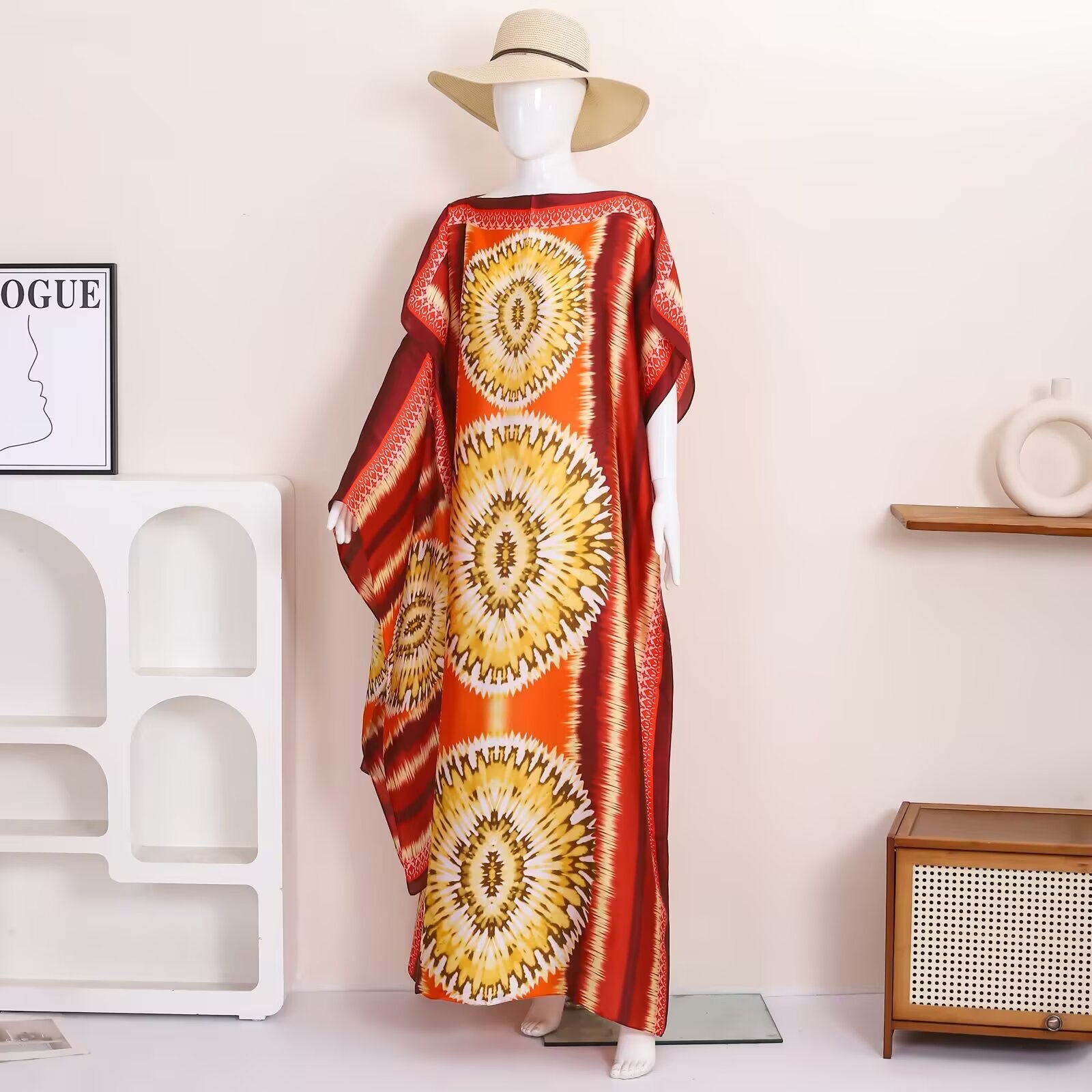 1 женское свободное длинное по – обзор и цена Ethnic Fashion Dress