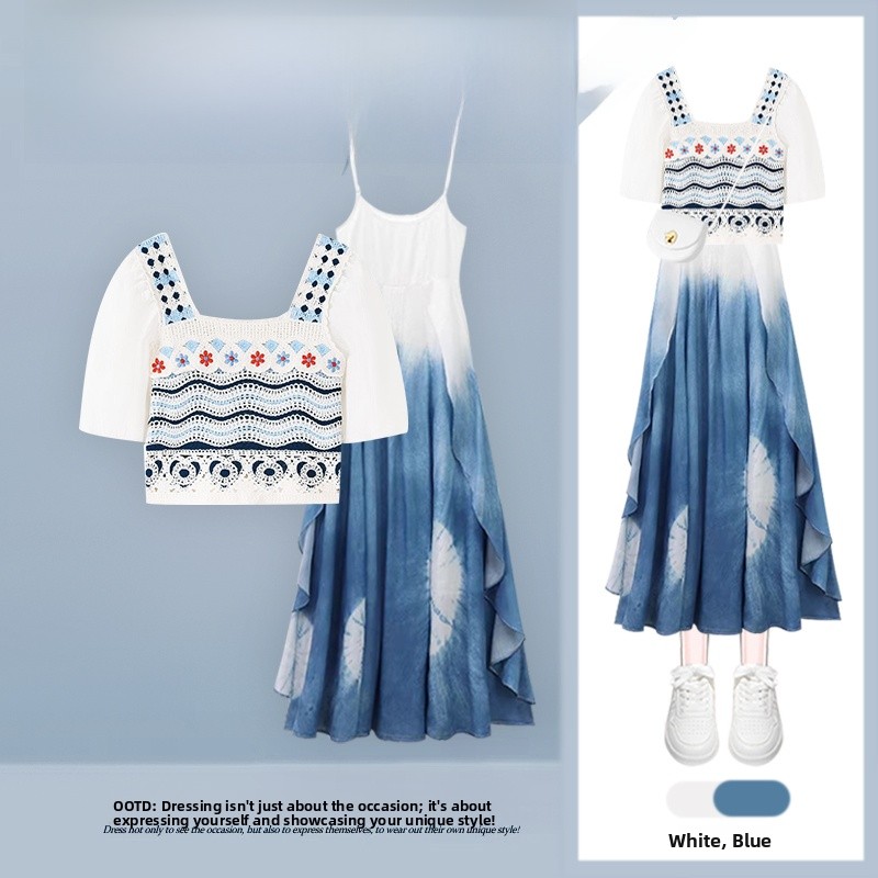 Ретро-комплект из двух предмет – обзор и цена Ethnic Fashion Dress