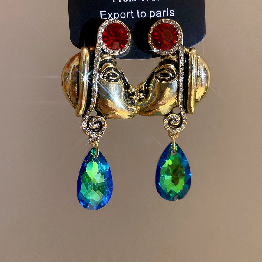 Винтажные серьги-подвески в эт – обзор и цена Y2K Ethnic Fashion