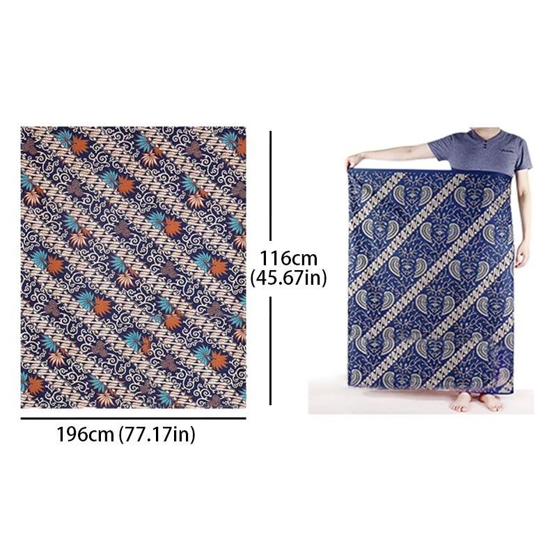 Пляжная юбка-саронг унисекс в  – обзор и цена Batik Sarong Wrap