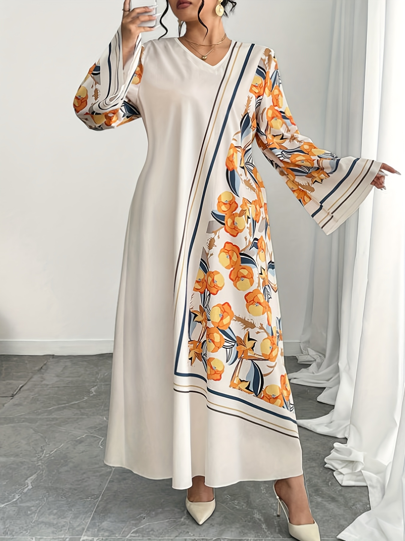 Модное женское платье-роба бол – обзор и цена Ethnic Fashion Dress