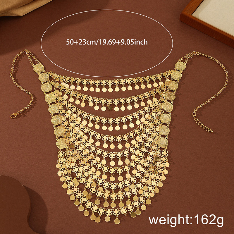 Золотое многослойное ожерелье  – обзор и цена Ethnic Fashion In Dubai
