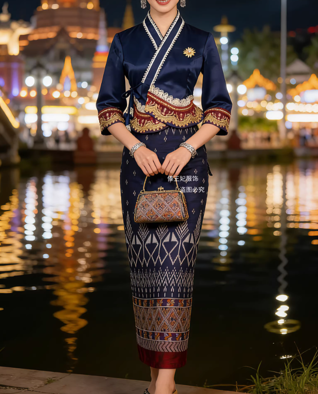 Традиционная тайская одежда: в – обзор и цена Batik Sarong Wrap