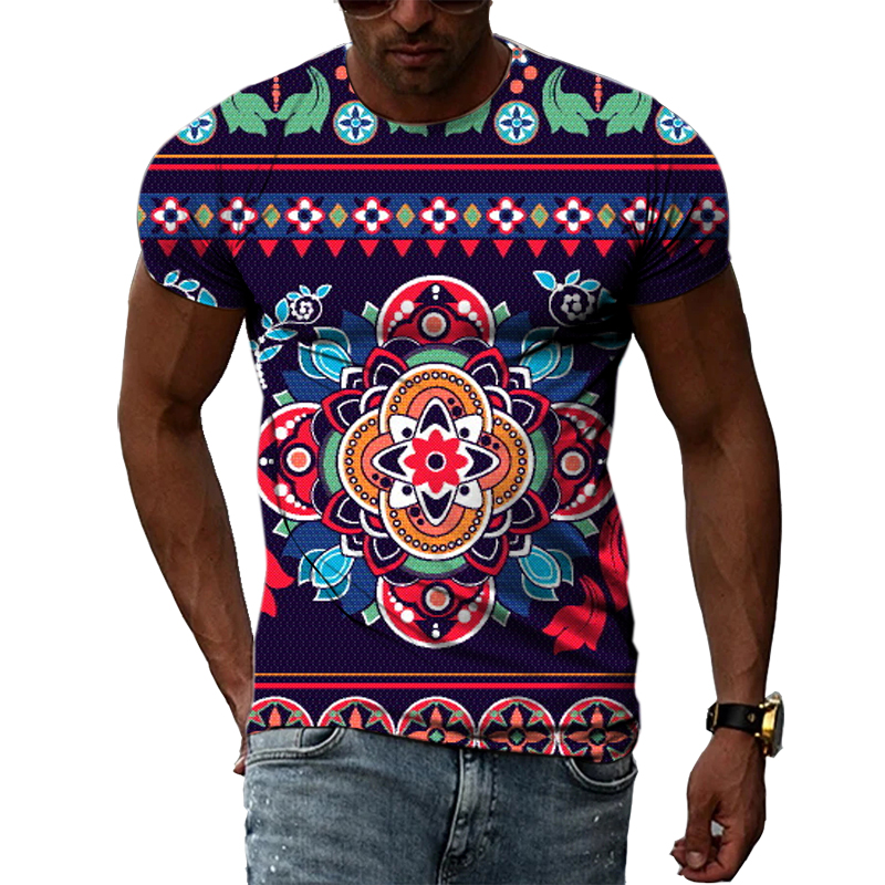 Футболка мужская с цветным при – обзор и цена Men'S Ethnic Fashion Trends
