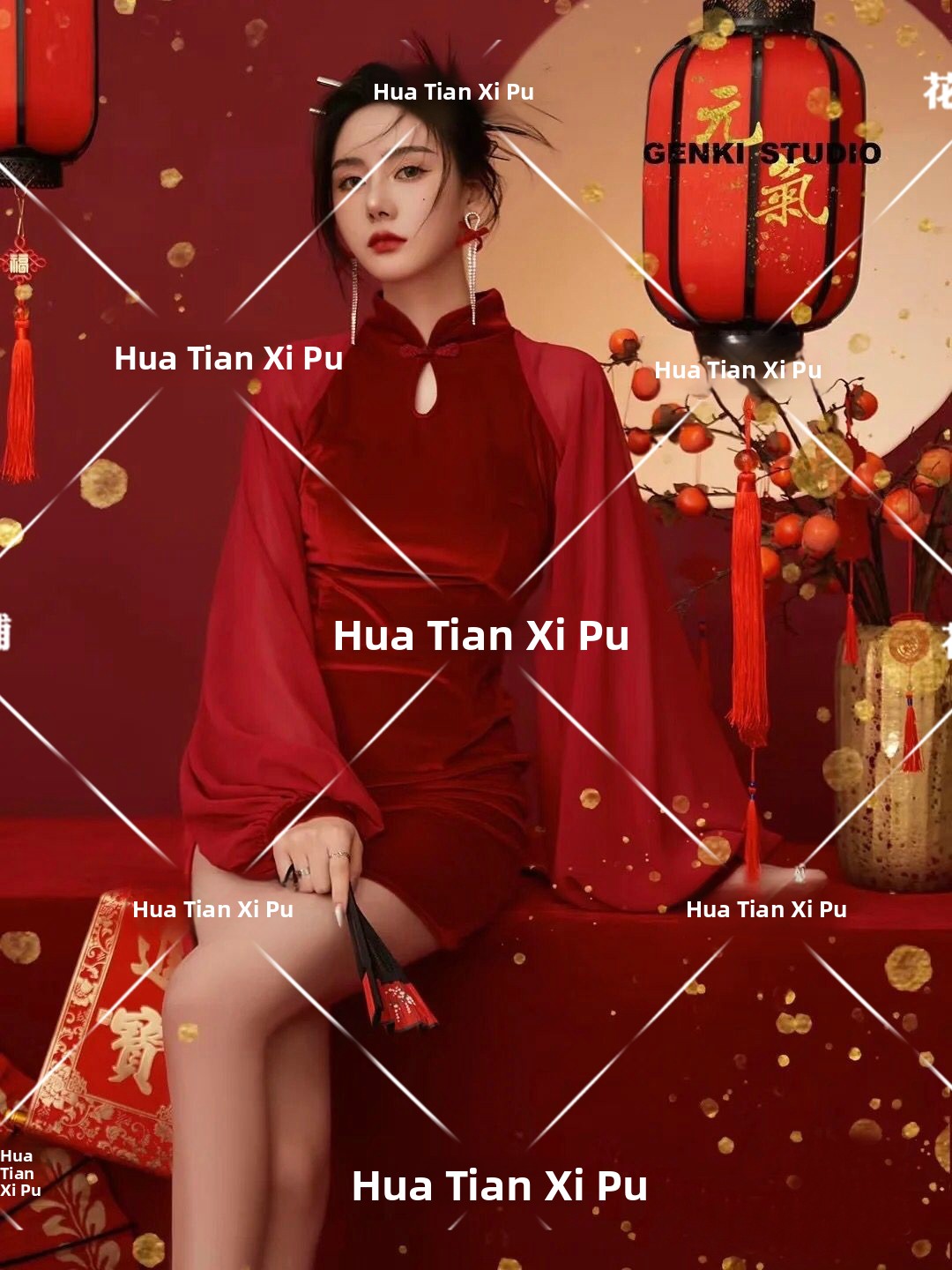 Новогодняя винтажная фотосесси – обзор и цена Ethnic Fashion Girls