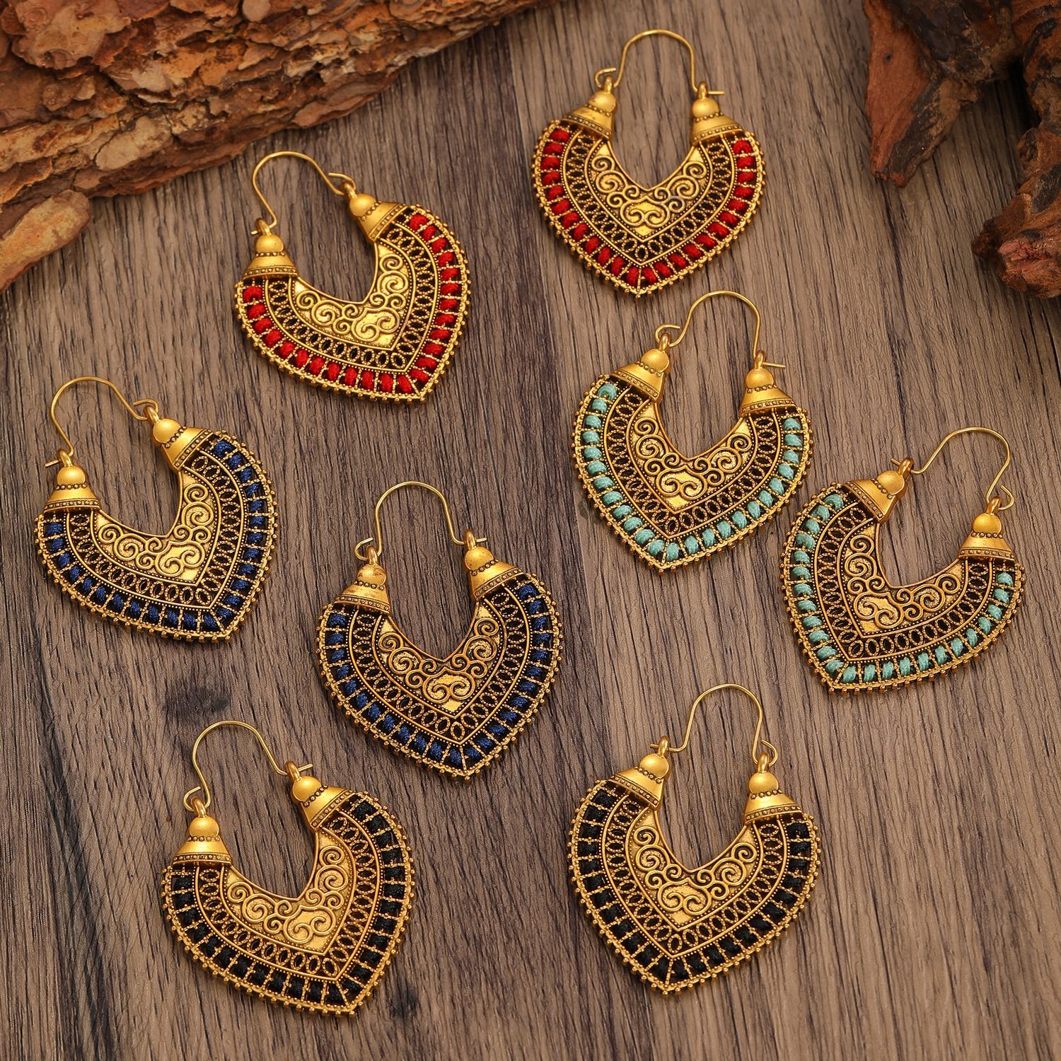 Винтажные богемные серьги-подв – обзор и цена Ethnic Fashion Trends 2026