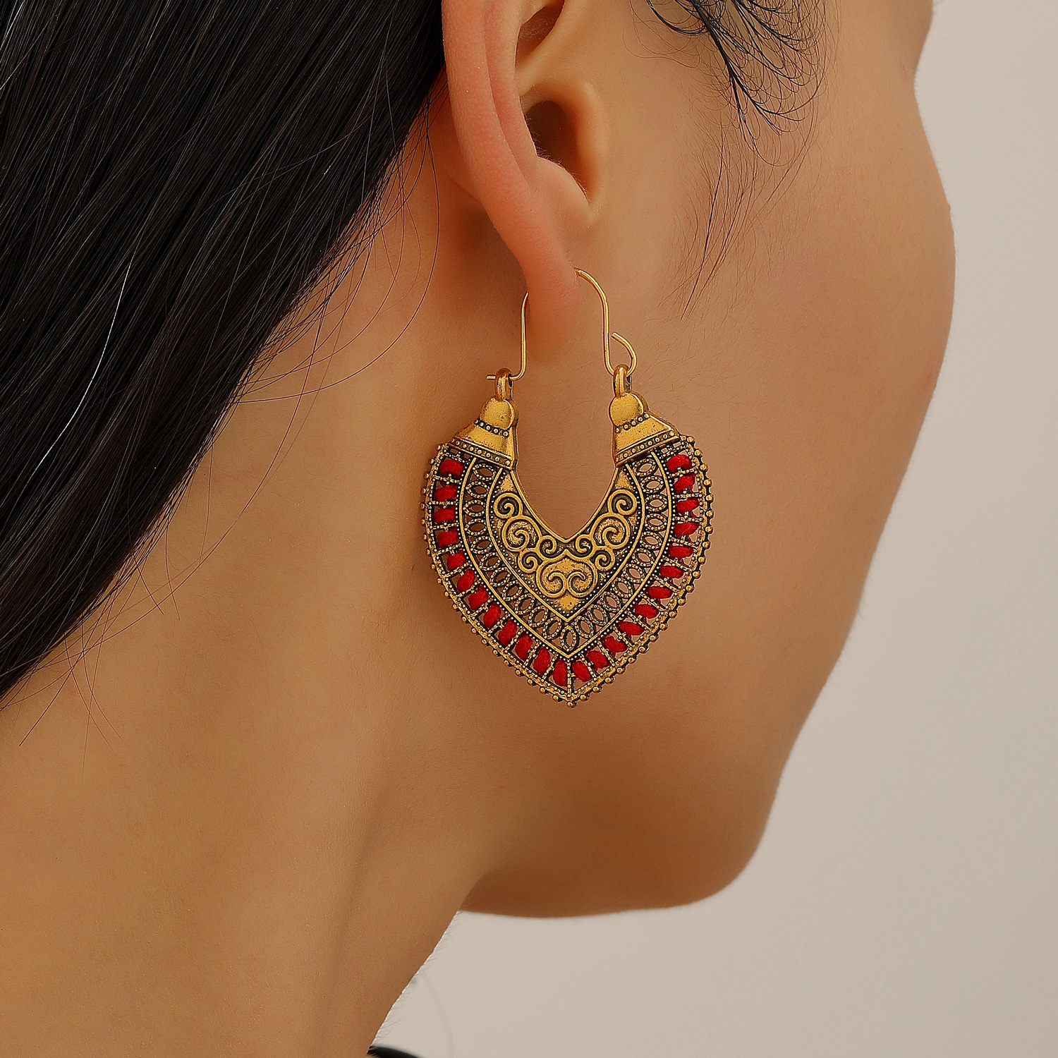 Винтажные богемные серьги-подв – обзор и цена Ethnic Fashion Trends 2026